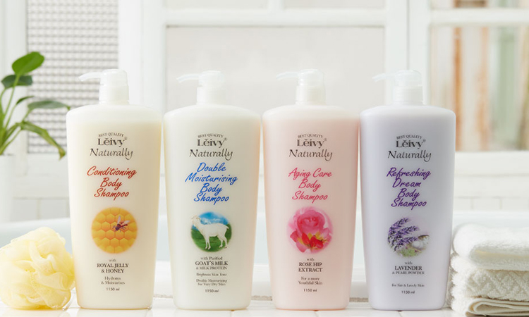 しっとりケアができるレイヴィーシリーズ