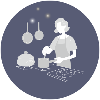 仕事も家事もこなす働くママに