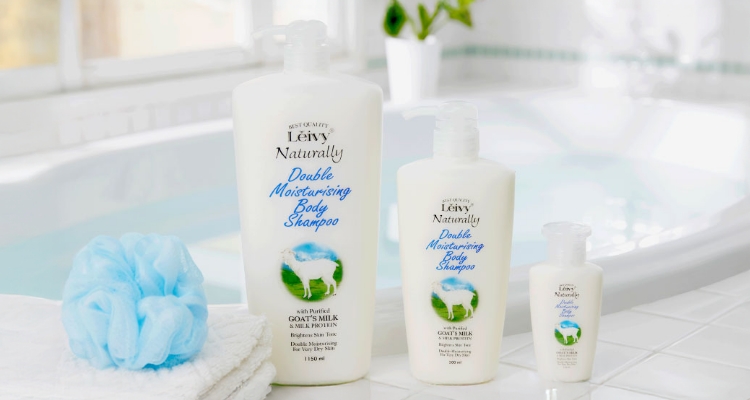 お肌にやさしいLeivy Naturallyのボディシャンプー