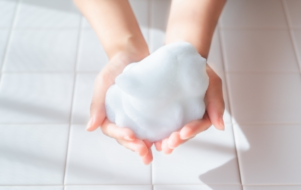 レイヴィーボディシャンプー泡のこだわり