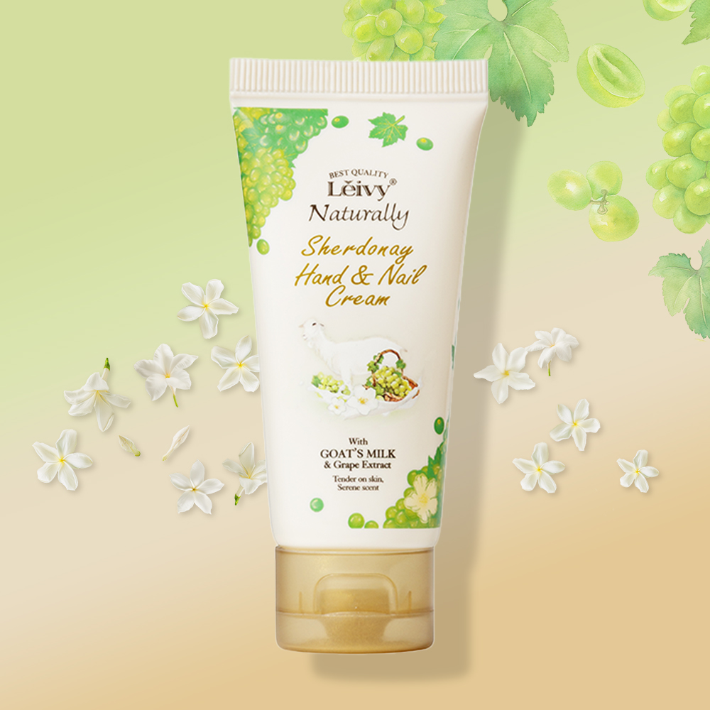 ハンド＆ネイルクリームシャルドネジャスミン｜Leivy Naturally